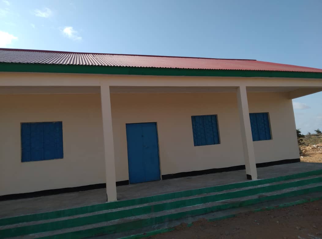 School block with veranda